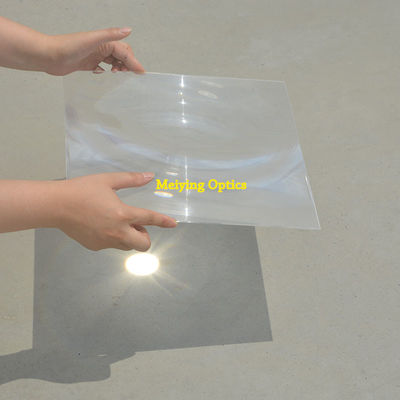 Высокая прозрачность 300x300 мм ПММА Материал Spot Fresnel lens,акриловый фреснельный линза для солнечной панели