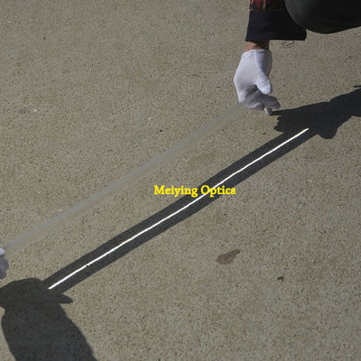 Линейная фрескельная линза из материала PMMA 1000X38mm фокусное расстояние 26mm для солнечного концентратора