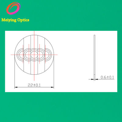 Круглый формы HDPE материал инфракрасные линзы,Pir Fresnel линзы,инъекционная форма пир линзы модели 2218