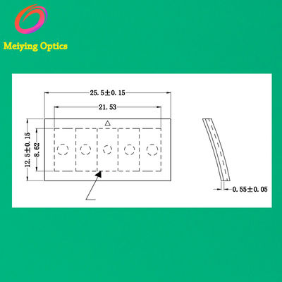 HDPE материал Pir Fresnel Lens,Инфракрасный Pir Sensor,Инъекционная плесень Pir Lens для инфракрасного обнаружения человеческого тела