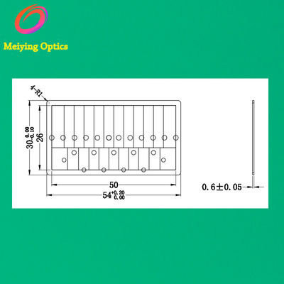 HDPE материал широкоугольный пир фрестенль линза,HDPE инфракрасный линза для системы обнаружения человека 5430